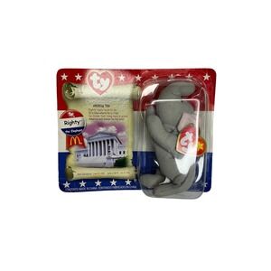 Ty Beanie Baby Righty the Elephant McDonald's‎ American Trio NWT